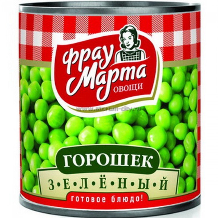Горошек "Фрау Марта" 310гр (ж/б)